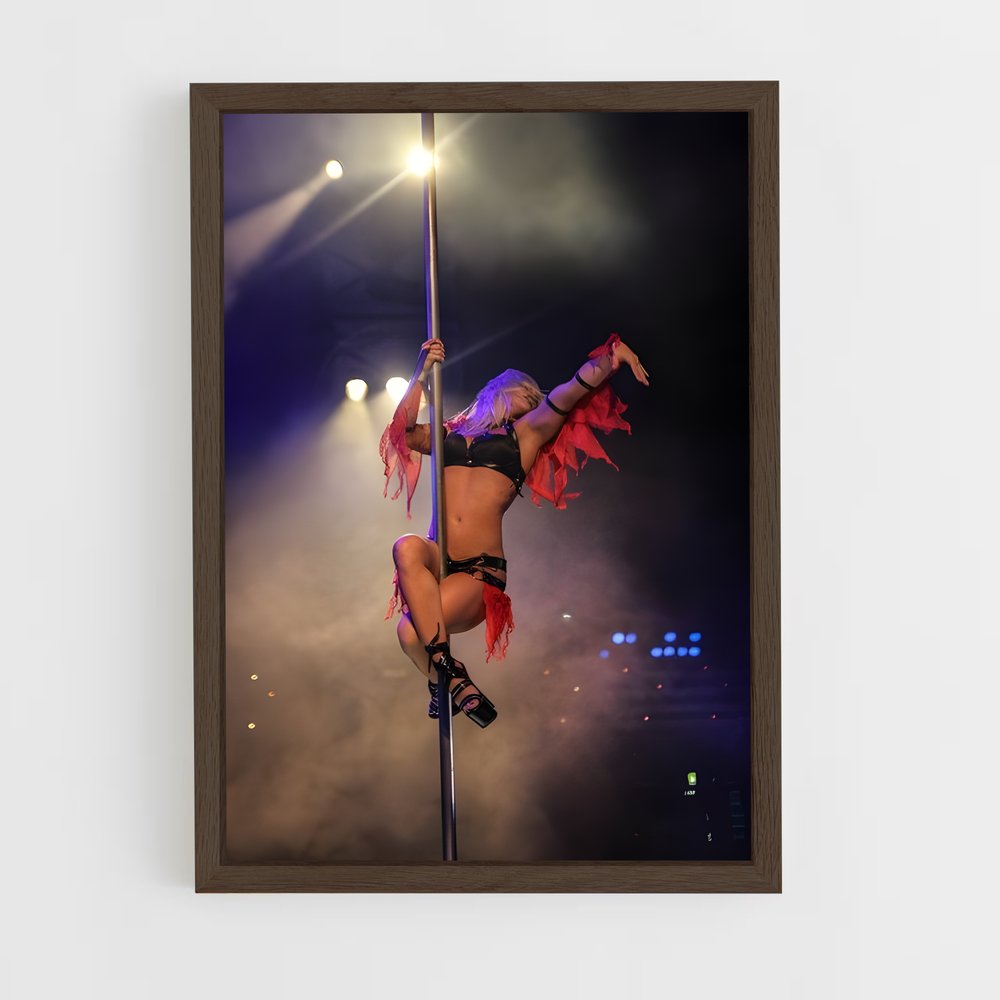 Poster Éclat de Pole – affiche Danse (vue 5)